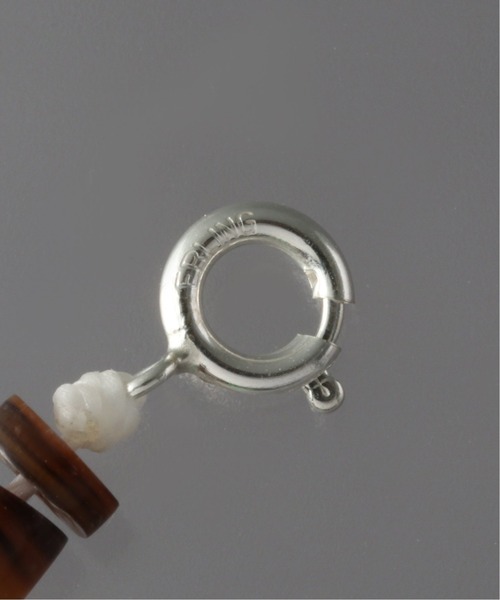 on the sunny side of the street（オンザサニーサイドオブザストリート）の「【on the sunny side of the street 】 5mm Shell Heishe Choker（ネックレス・メンズ・ブラウン系その他/ベージュ・FREE）」の5枚目の写真