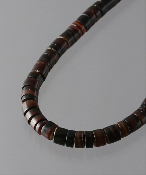 on the sunny side of the street（オンザサニーサイドオブザストリート）の「【on the sunny side of the street 】 5mm Shell Heishe Choker（ネックレス・メンズ・ブラウン系その他/ベージュ・FREE）」の10枚目の写真