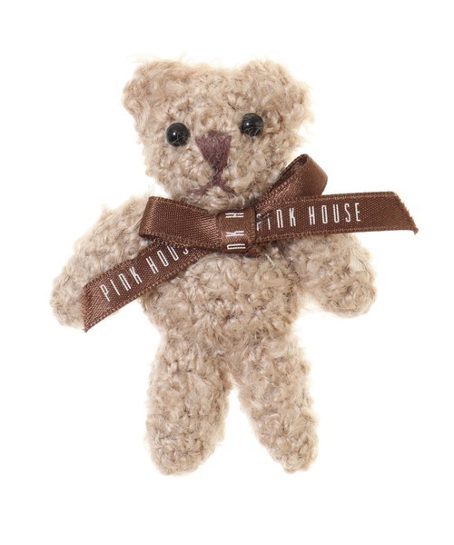 PINK HOUSE（ピンクハウス）の「テディブローチ付きひなぎくモチーフ