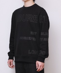 Burberryアートプリント スウェット Burberry Logo Embroidered Jumper In White | ModeSens