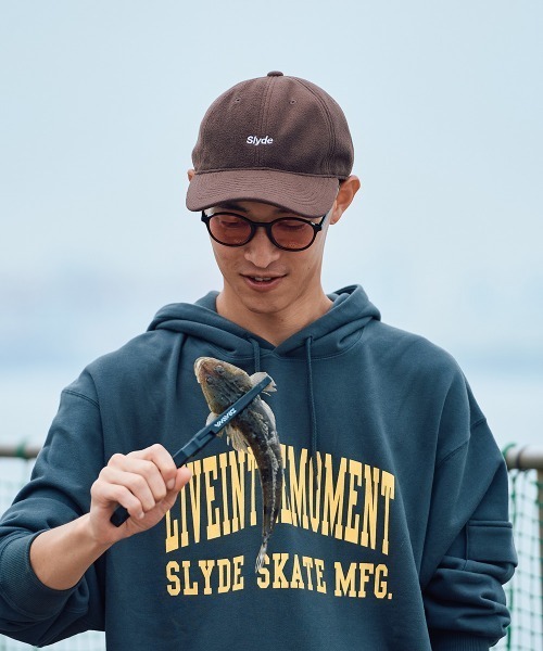 Slyde（スライド）の「【Slyde】LOGO FLEECE CAP（キャップ・メンズ・ブラック/ベージュ/ブラウン/オリーブ・FREE）」の9枚目の写真