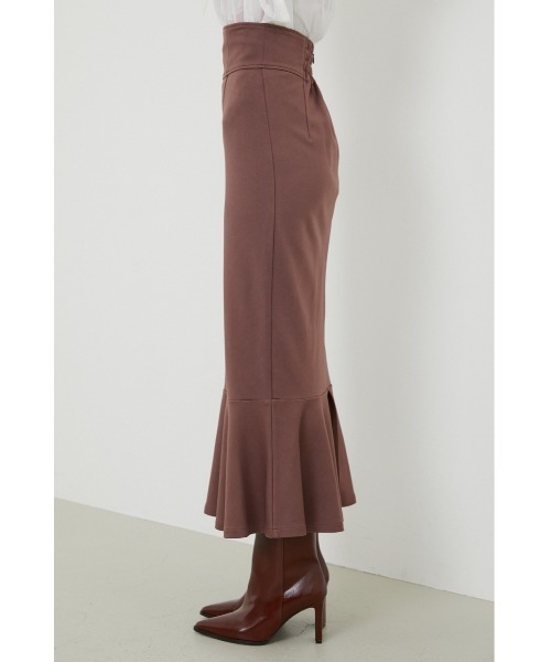 rienda（リエンダ）の「カットマーメイドハイウエストスカート（スカート・レディース・ブラック/ブラウン/スモークピンク/グリーン・SMALL/MEDIUM）」の18枚目の写真