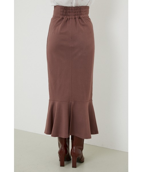 rienda（リエンダ）の「カットマーメイドハイウエストスカート（スカート・レディース・ブラック/ブラウン/スモークピンク/グリーン・SMALL/MEDIUM）」の20枚目の写真