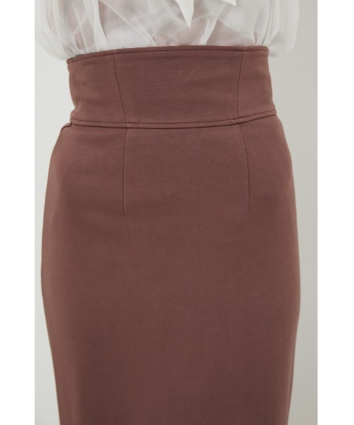 rienda（リエンダ）の「カットマーメイドハイウエストスカート（スカート・レディース・ブラック/ブラウン/スモークピンク/グリーン・SMALL/MEDIUM）」の14枚目の写真