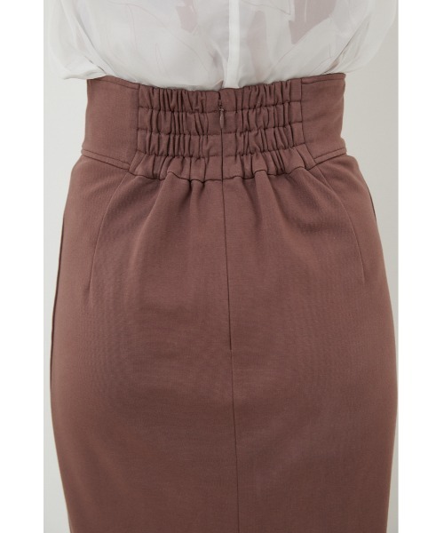 rienda（リエンダ）の「カットマーメイドハイウエストスカート（スカート・レディース・ブラック/ブラウン/スモークピンク/グリーン・SMALL/MEDIUM）」の7枚目の写真