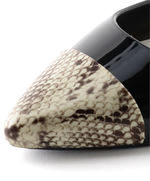 TEMPERATE(テンパレイト)の「TEMPERATE レイントゥキャップフラット(その他シューズ・レディース・ブラック/チャコールグレー・37/38/39/40)」の15枚目の写真