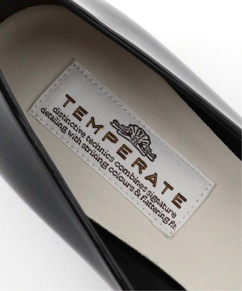 TEMPERATE(テンパレイト)の「TEMPERATE レイントゥキャップフラット(その他シューズ・レディース・ブラック/チャコールグレー・37/38/39/40)」の14枚目の写真