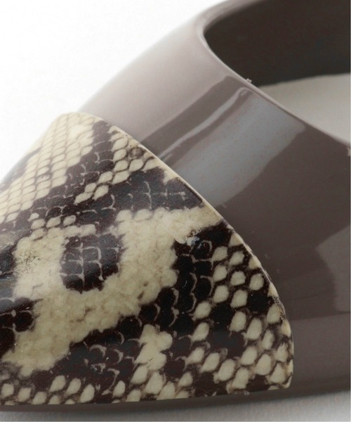 TEMPERATE(テンパレイト)の「TEMPERATE レイントゥキャップフラット(その他シューズ・レディース・ブラック/チャコールグレー・37/38/39/40)」の6枚目の写真