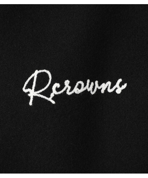 RODEO CROWNS WIDE BOWL（ロデオクラウンズワイドボウル）の「ニットメルトンフーデッドコート（チェスターコート・レディース・イエロー系その他/レディッシュグレー/ベージュ系その他/ブラック・FREE）」の10枚目の写真