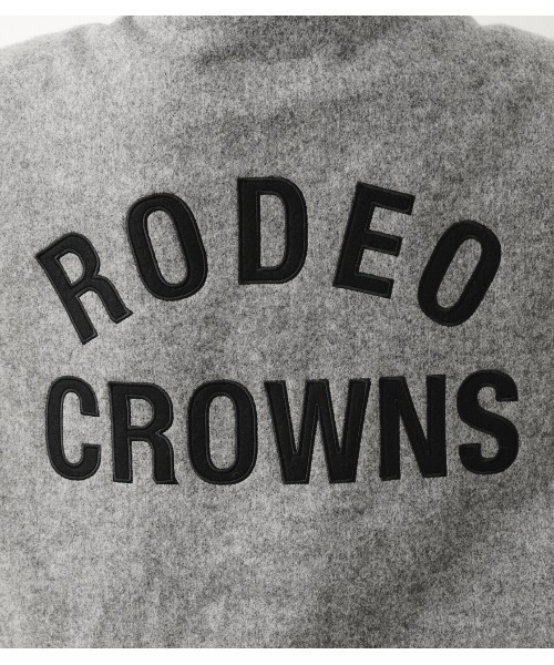 RODEO CROWNS WIDE BOWL（ロデオクラウンズワイドボウル）の「ニットメルトンフーデッドコート（チェスターコート・レディース・イエロー系その他/レディッシュグレー/ベージュ系その他/ブラック・FREE）」の11枚目の写真