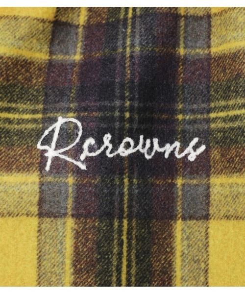 RODEO CROWNS WIDE BOWL（ロデオクラウンズワイドボウル）の「ニットメルトンフーデッドコート（チェスターコート・レディース・イエロー系その他/レディッシュグレー/ベージュ系その他/ブラック・FREE）」の9枚目の写真