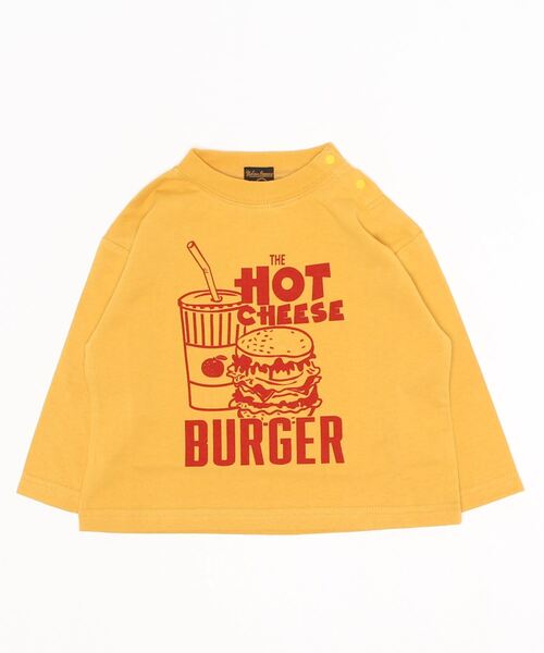 Life Support Products(ライフサポートプロダクツ)の「ヴィンテージプリントロンT/オールドアメリカン(L-6792/80~150cm)(Tシャツ/カットソー・キッズ・ホワイト/チャコール/ブラック/グリーン/マスタード・80/90/95/100/110/120/130/140/150)」の16枚目の写真