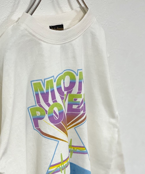Life Support Products(ライフサポートプロダクツ)の「ヴィンテージプリントロンT/オールドアメリカン(L-6792/80~150cm)(Tシャツ/カットソー・キッズ・ホワイト/チャコール/ブラック/グリーン/マスタード・80/90/95/100/110/120/130/140/150)」の7枚目の写真