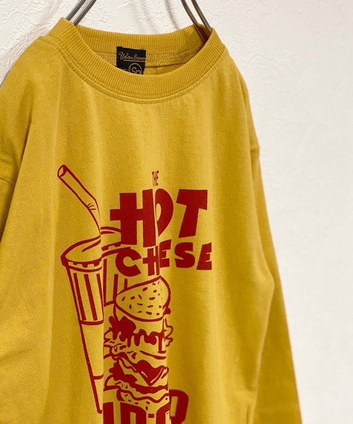 Life Support Products(ライフサポートプロダクツ)の「ヴィンテージプリントロンT/オールドアメリカン(L-6792/80~150cm)(Tシャツ/カットソー・キッズ・ホワイト/チャコール/ブラック/グリーン/マスタード・80/90/95/100/110/120/130/140/150)」の11枚目の写真