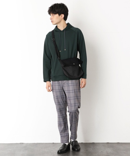 COMME　CA COMMUNE（コムサコミューン）の「デニム×コーデュロイ ショルダーバッグ（ショルダーバッグ・メンズ・ブラック/ネイビー・FREE）」の4枚目の写真