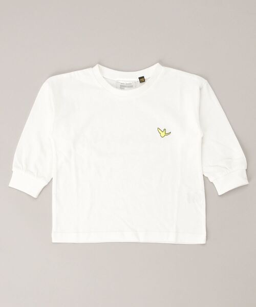 Mark Gonzales（マーク・ゴンザレス）の「(What it isNt)ARTART BY MARKGONZALES/マークゴンザレス キッズ ロンT 47210127（Tシャツ/カットソー・キッズ・グリーン/ホワイト・100cm/110cm/120cm/130cm/140cm/150cm/160cm）」の4枚目の写真