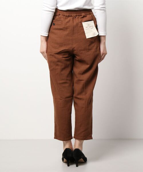 Samansa Mos2（サマンサ モスモス）の「柄アソートテーパードパンツ（その他パンツ・レディース・キナリ/チャコール/ネイビー/ブラウン/ブラック・ﾌﾘ-）」の8枚目の写真