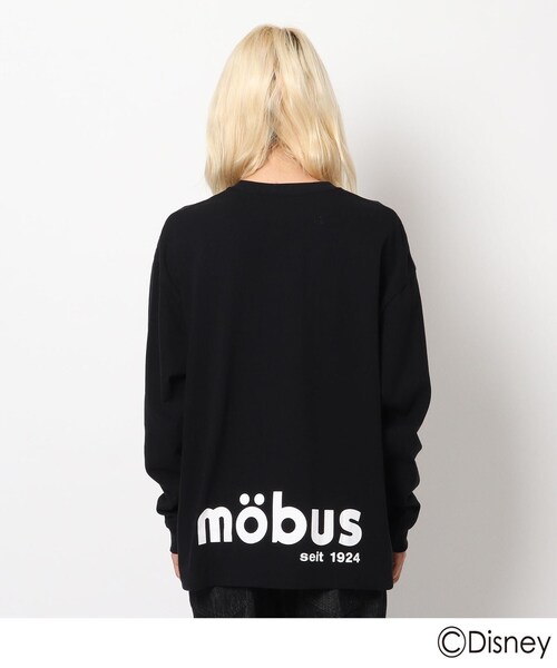 Disney（ディズニー）の「◆DISNEY ディズニー/mobus ミッキーマウス 長袖Tシャツ（Tシャツ/カットソー・メンズ・アイボリー/ブラック/ベージュ・01/02/03/04）」の12枚目の写真