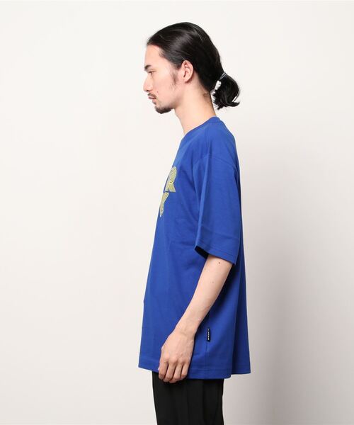 G-STAR（ジースター）の「UNISEX DISCO BOXY T-SHIRT/オーバーサイズ/ビッグシルエット（Tシャツ/カットソー・メンズ・ブルー・SMALL/MEDIUM/LARGE/X-SMALL）」の9枚目の写真