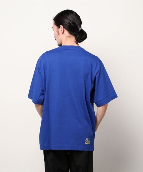 G-STAR（ジースター）の「UNISEX DISCO BOXY T-SHIRT/オーバーサイズ/ビッグシルエット（Tシャツ/カットソー・メンズ・ブルー・SMALL/MEDIUM/LARGE/X-SMALL）」の7枚目の写真