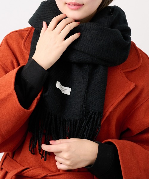 セール】【nature et evoluer】無地大判ストール UNSI-040（ストール