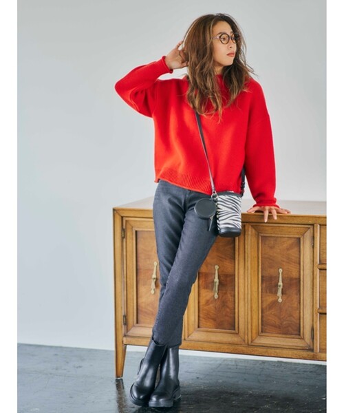 SHOO・LA・RUE（シューラルー）の「◆【巾着・ポーチ付】ショルダー（ショルダーバッグ・レディース・ブラック系/ダークブラウン系/ベージュ系・00）」の6枚目の写真