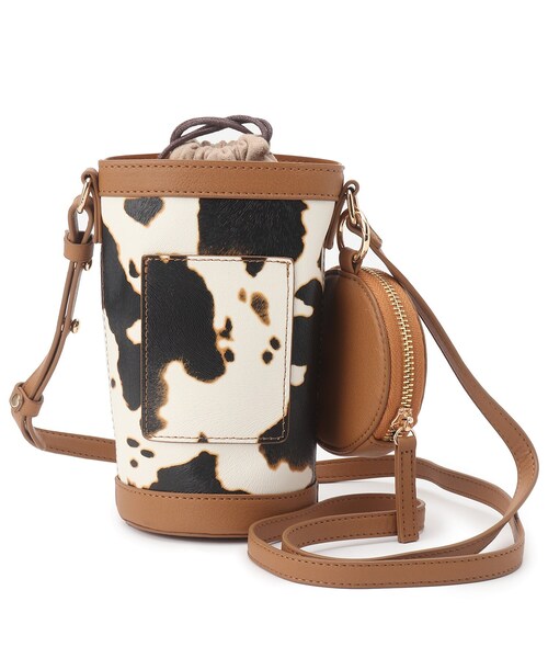 SHOO・LA・RUE（シューラルー）の「◆【巾着・ポーチ付】ショルダー（ショルダーバッグ・レディース・ブラック系/ダークブラウン系/ベージュ系・00）」の10枚目の写真