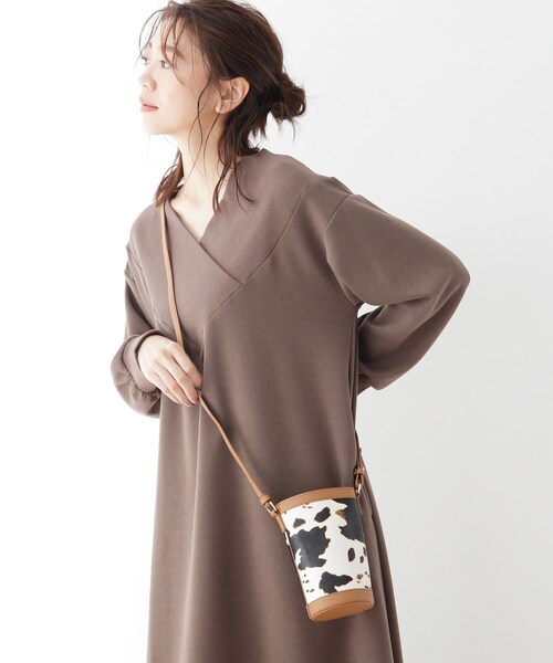 SHOO・LA・RUE（シューラルー）の「◆【巾着・ポーチ付】ショルダー（ショルダーバッグ・レディース・ブラック系/ダークブラウン系/ベージュ系・00）」の14枚目の写真