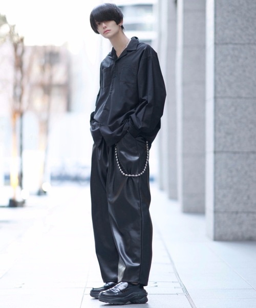 ADRER（アドラー）の「長袖シャツ（シャツ/ブラウス・メンズ・ベージュ・SMALL）」の11枚目の写真