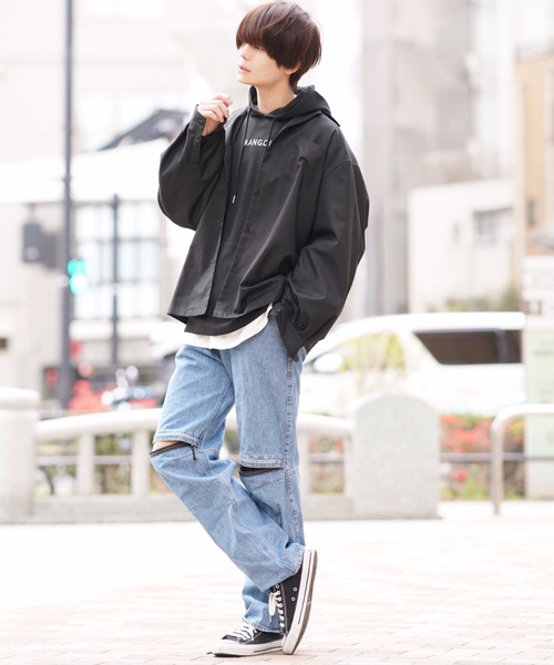 ADRER（アドラー）の「長袖シャツ（シャツ/ブラウス・メンズ・ベージュ・SMALL）」の14枚目の写真