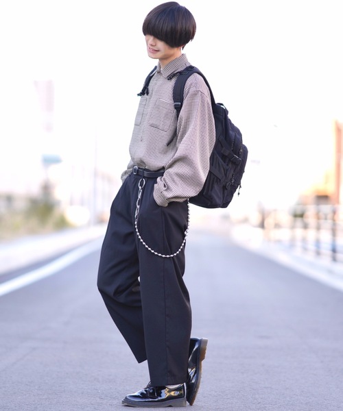 ADRER（アドラー）の「長袖シャツ（シャツ/ブラウス・メンズ・ベージュ・SMALL）」の10枚目の写真