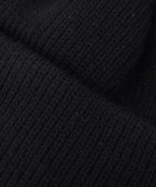 THE SHOP TK （ザ ショップ ティーケー ）の「◆リブロールワッチ（ニットキャップ/ビーニー・メンズ・ダークブラウン/ベージュ/グレー/ブラック・00）」の6枚目の写真