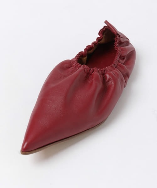 MAISON EUREKA（メゾンエウレカ）の「MAISON EUREKA　POINTED BALLET SHOES（バレエシューズ・レディース・ブラック/レッド・38/36/37）」の13枚目の写真