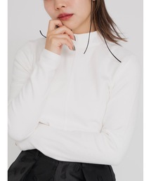 JUMELLE | ロゴタートルトップ(ニット/セーター)