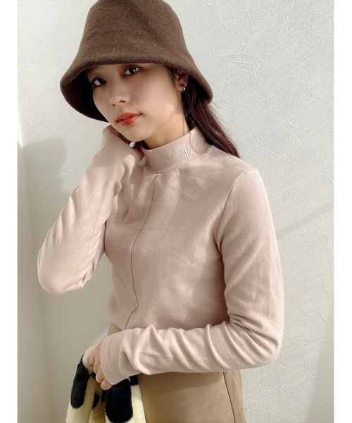 JUMELLE（ジュメロ）の「ロゴタートルトップ（ニット/セーター・レディース・ホワイト/グレー/ピンク・FREE）」の21枚目の写真