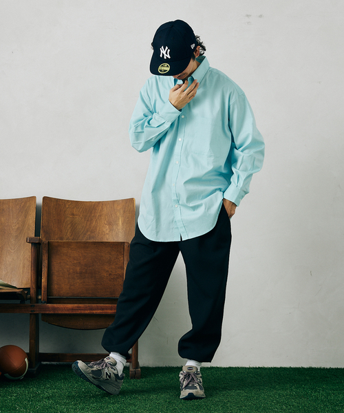 JOURNAL STANDARD relume（ジャーナルスタンダード　レリューム）の「Comfortable イージーパンツ（その他パンツ・メンズ・ブラック/ベージュ/サックスブルー・MEDIUM/LARGE）」の4枚目の写真