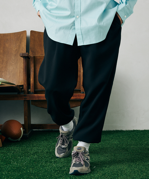 JOURNAL STANDARD relume（ジャーナルスタンダード　レリューム）の「Comfortable イージーパンツ（その他パンツ・メンズ・ブラック/ベージュ/サックスブルー・MEDIUM/LARGE）」の8枚目の写真