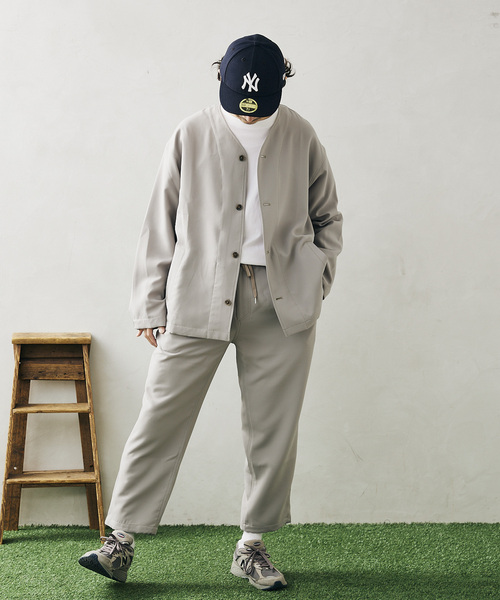 JOURNAL STANDARD relume（ジャーナルスタンダード　レリューム）の「Comfortable イージーパンツ（その他パンツ・メンズ・ブラック/ベージュ/サックスブルー・MEDIUM/LARGE）」の9枚目の写真