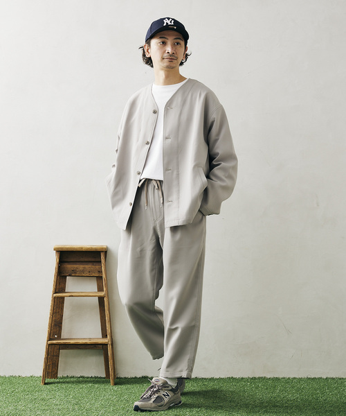 JOURNAL STANDARD relume（ジャーナルスタンダード　レリューム）の「Comfortable イージーパンツ（その他パンツ・メンズ・ブラック/ベージュ/サックスブルー・MEDIUM/LARGE）」の10枚目の写真