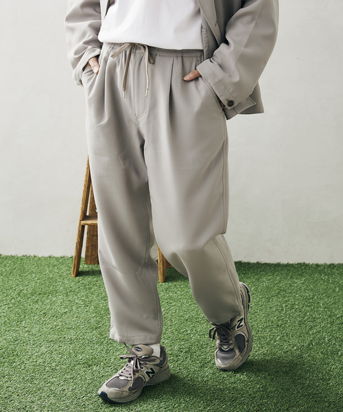 JOURNAL STANDARD relume（ジャーナルスタンダード　レリューム）の「Comfortable イージーパンツ（その他パンツ・メンズ・ブラック/ベージュ/サックスブルー・MEDIUM/LARGE）」の13枚目の写真