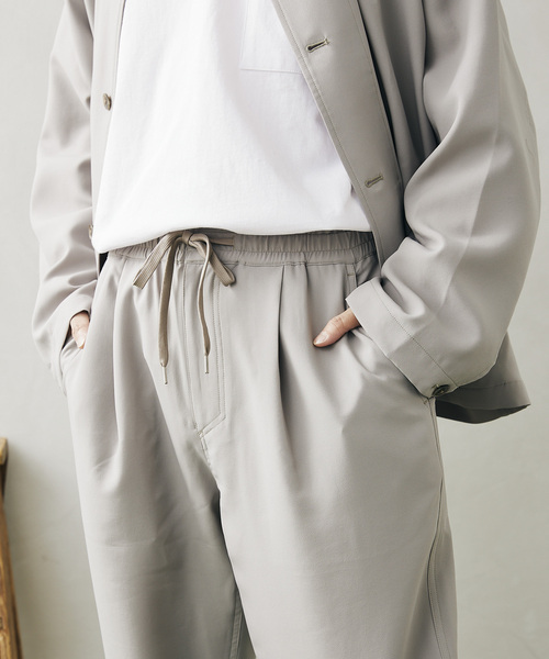 JOURNAL STANDARD relume（ジャーナルスタンダード　レリューム）の「Comfortable イージーパンツ（その他パンツ・メンズ・ブラック/ベージュ/サックスブルー・MEDIUM/LARGE）」の14枚目の写真