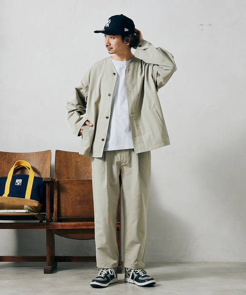 JOURNAL STANDARD relume（ジャーナルスタンダード　レリューム）の「Comfortable イージーパンツ（その他パンツ・メンズ・ブラック/ベージュ/サックスブルー・MEDIUM/LARGE）」の15枚目の写真