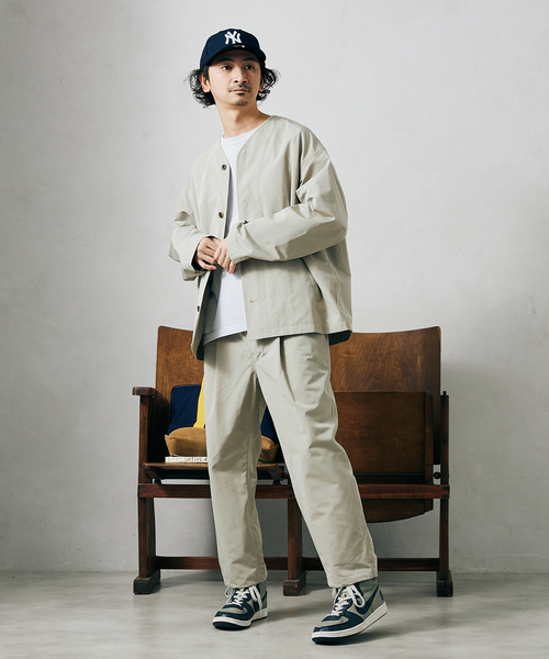 JOURNAL STANDARD relume（ジャーナルスタンダード　レリューム）の「Comfortable イージーパンツ（その他パンツ・メンズ・ブラック/ベージュ/サックスブルー・MEDIUM/LARGE）」の16枚目の写真