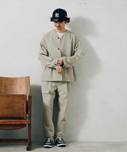 JOURNAL STANDARD relume（ジャーナルスタンダード　レリューム）の「Comfortable イージーパンツ（その他パンツ・メンズ・ブラック/ベージュ/サックスブルー・MEDIUM/LARGE）」の18枚目の写真