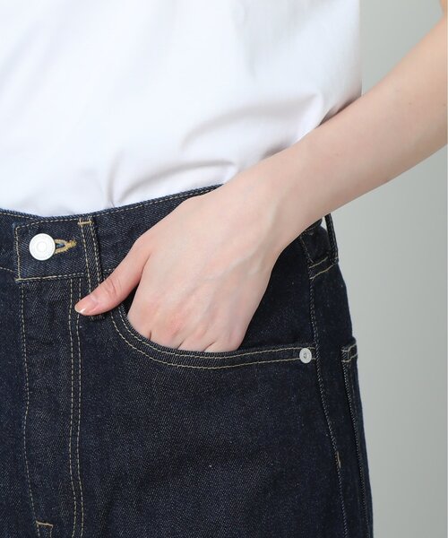 UNTITLED（アンタイトル）の「◆【STORY掲載】デニムストレートパンツ＜マシンウォッシャブル＞（デニムパンツ・レディース・ネイビー/ブルー・44/46/48/50/42/00/01/02/03/04）」の8枚目の写真