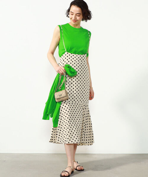 Rie Miller（リエミラー）の「2WAYマーメイドスカート（スカート・レディース・ミント/ベージュ系その他3/ブラック系その他3・38）」の21枚目の写真