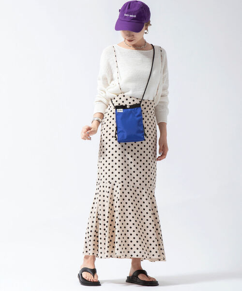 Rie Miller（リエミラー）の「2WAYマーメイドスカート（スカート・レディース・ミント/ベージュ系その他3/ブラック系その他3・38）」の7枚目の写真