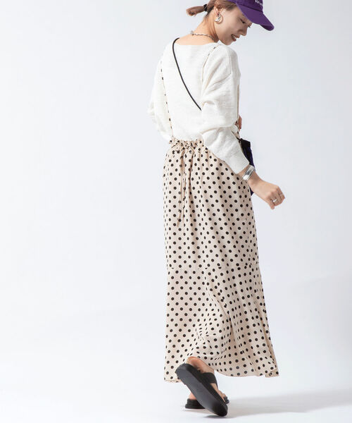 Rie Miller（リエミラー）の「2WAYマーメイドスカート（スカート・レディース・ミント/ベージュ系その他3/ブラック系その他3・38）」の17枚目の写真