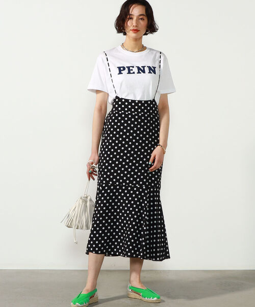 Rie Miller（リエミラー）の「2WAYマーメイドスカート（スカート・レディース・ミント/ベージュ系その他3/ブラック系その他3・38）」の13枚目の写真