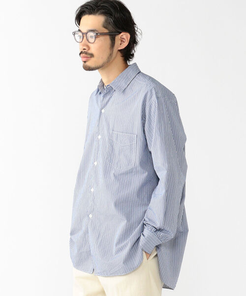 Kaptain Sunshine(キャプテン サンシャイン)の「KAPTAIN SUNSHINE / regular Collar Shirt(シャツ/ブラウス・メンズ・ブルー・38/40/36)」の5枚目の写真